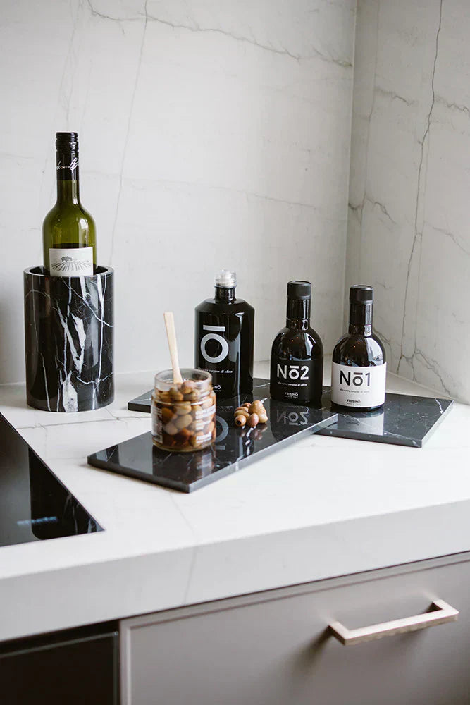 wazon/chłodziarka do wina czarna Ø12x18 cm